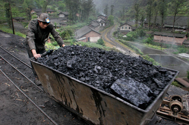 chinese coal miner